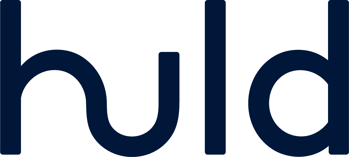 huldin logo, joka on samalla linkki