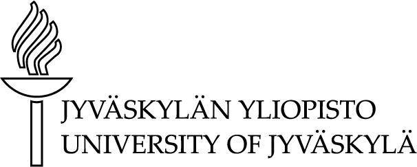 jyu:n logo, joka on samalla linkki